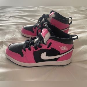 Nike Air Jordan Mid PS Pinksicle Lace Up Kids size 2